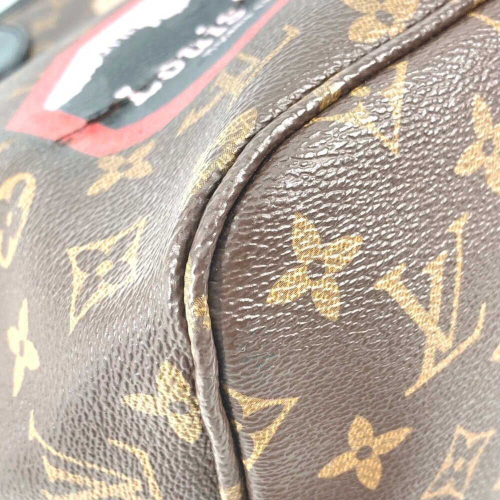 LOUIS VUITTON Authentic Black Monogram Canvas Neverfull MM Shoulder Bag - Picture 5 of 16